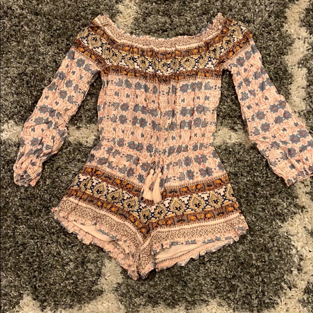 Off the Shoulder Romper